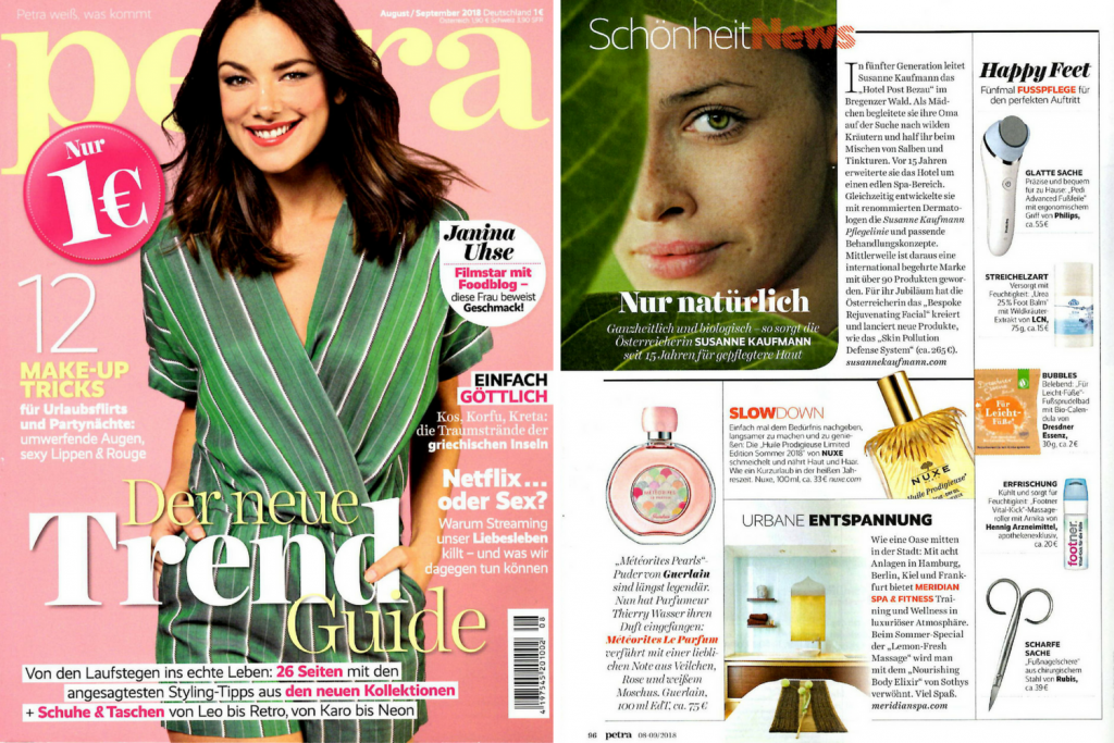 Veröffentlichung unserer Fußnagelschere im Magazin Petra