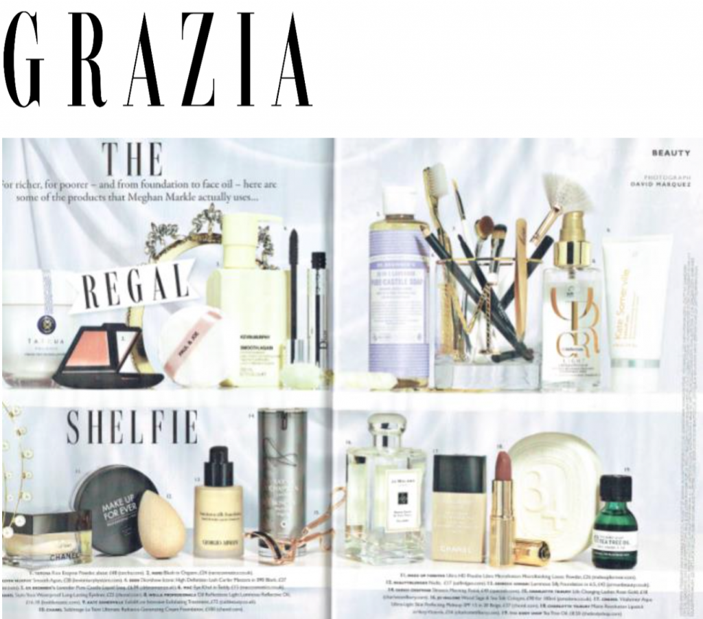 Rubis im englischen Magazin GRAZIA