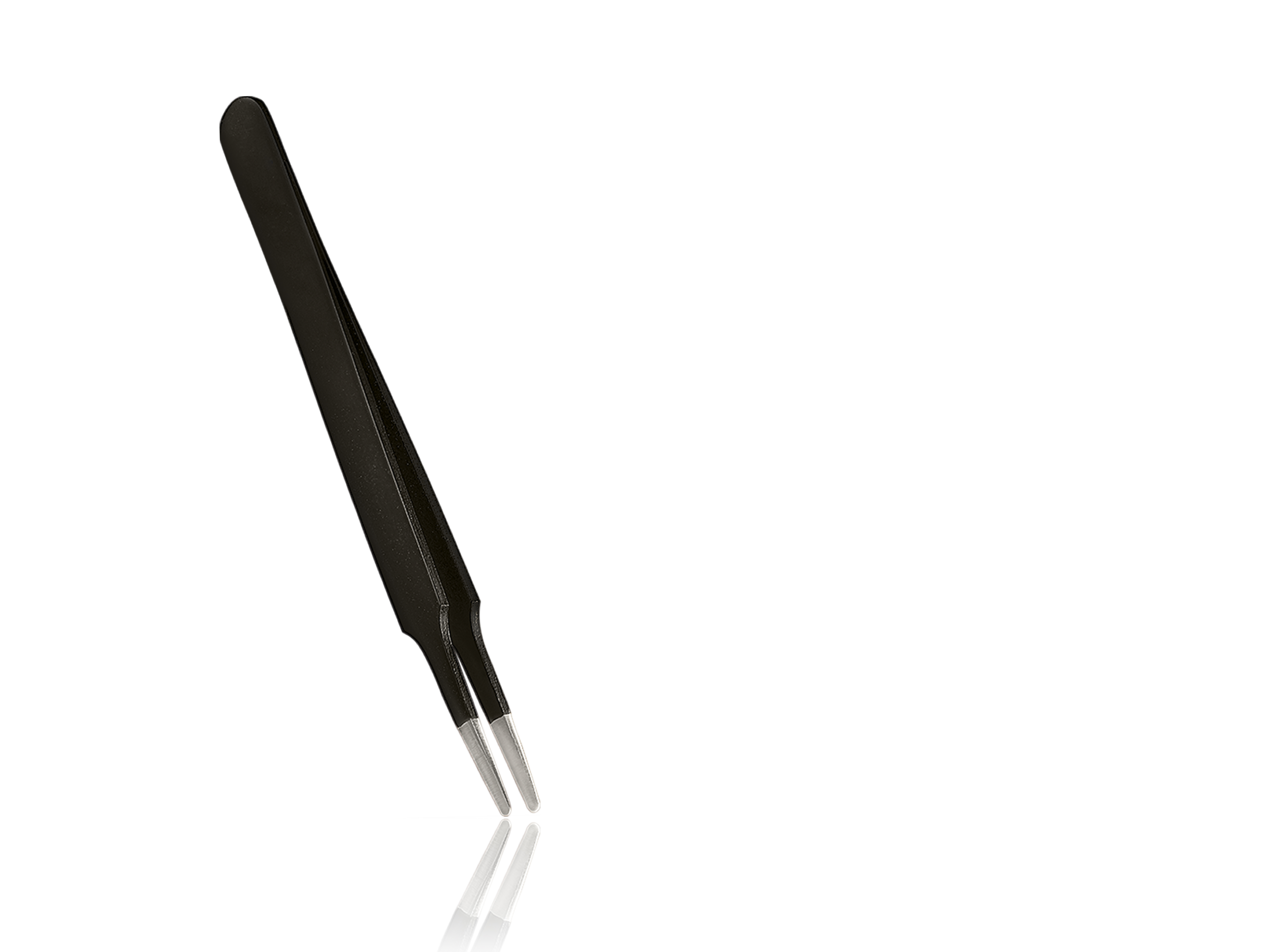 Wimpern Pinzette Gerade Schwarz