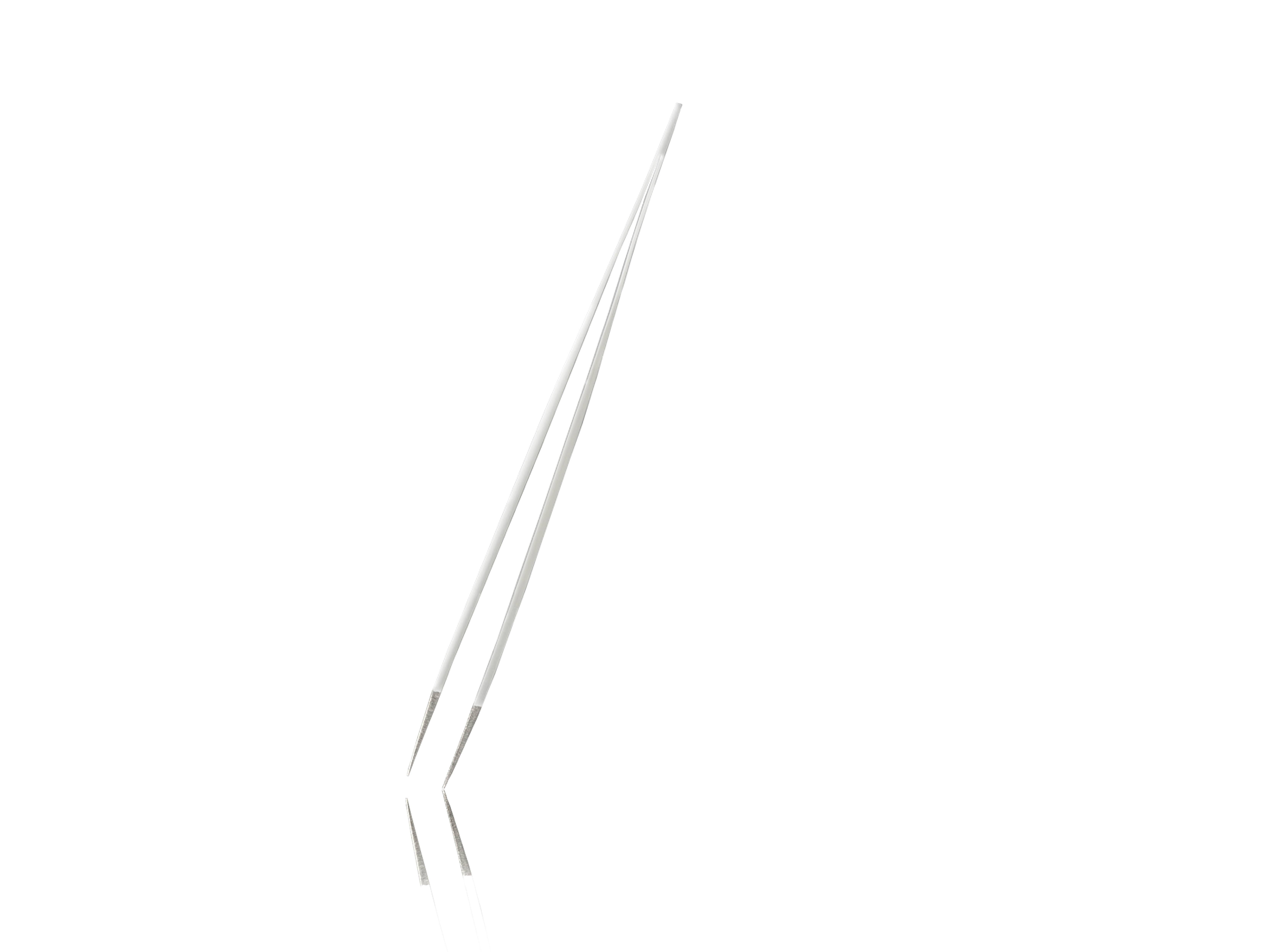 Wimpern Pinzette Gerade Weiss