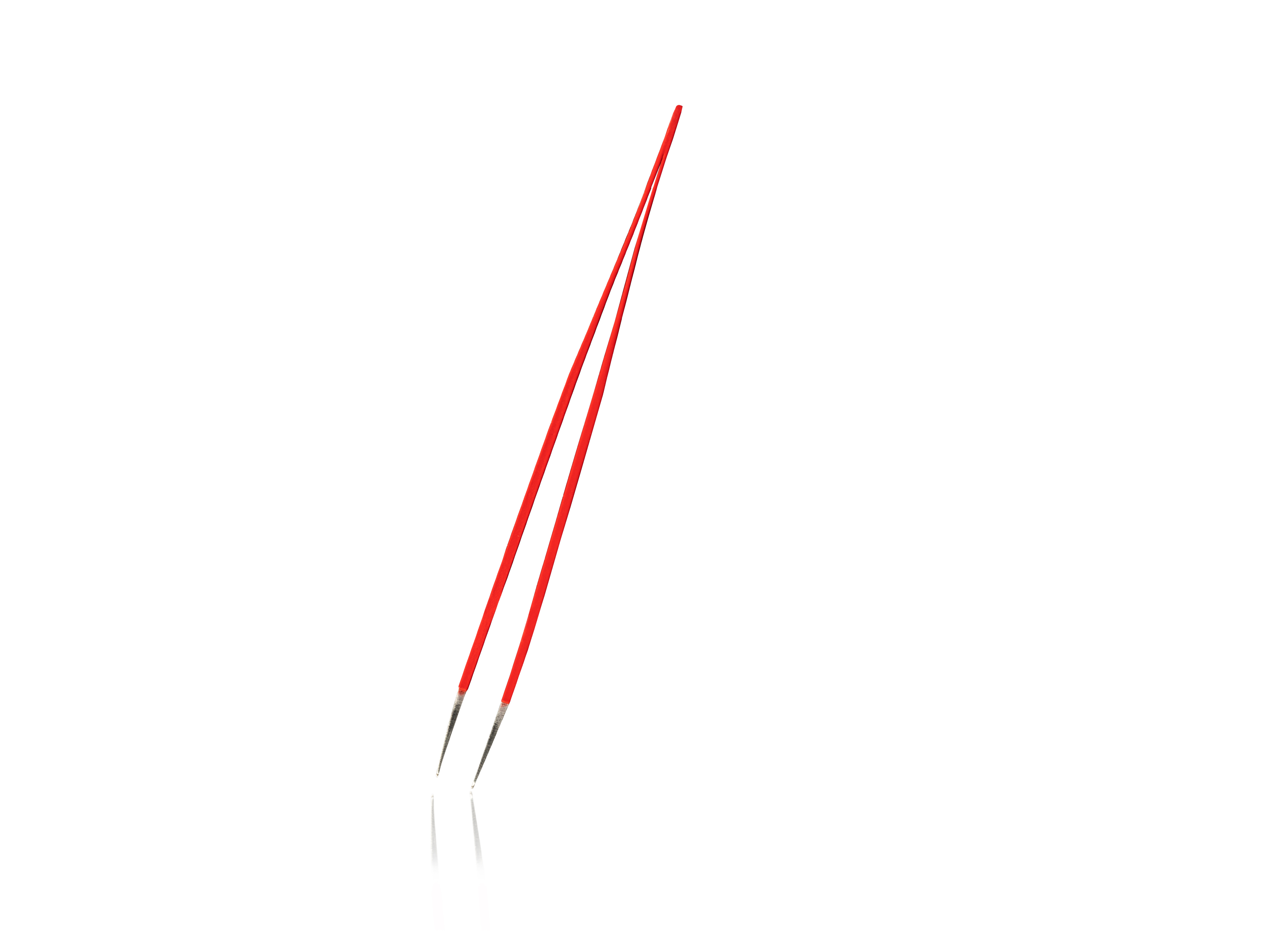 Wimpern Pinzette Gerade Rot