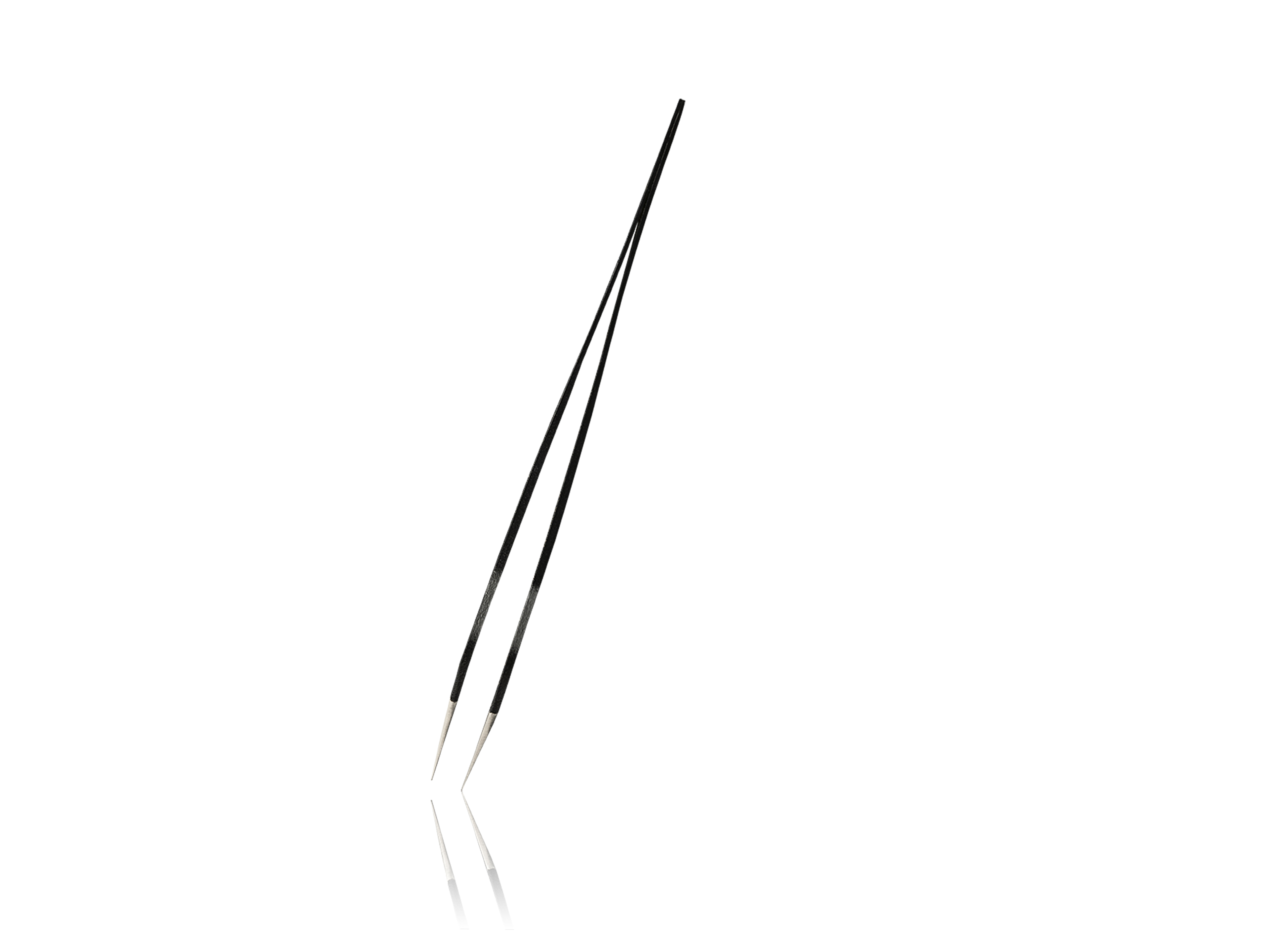 Wimpern Pinzette Gebogen Schwarz