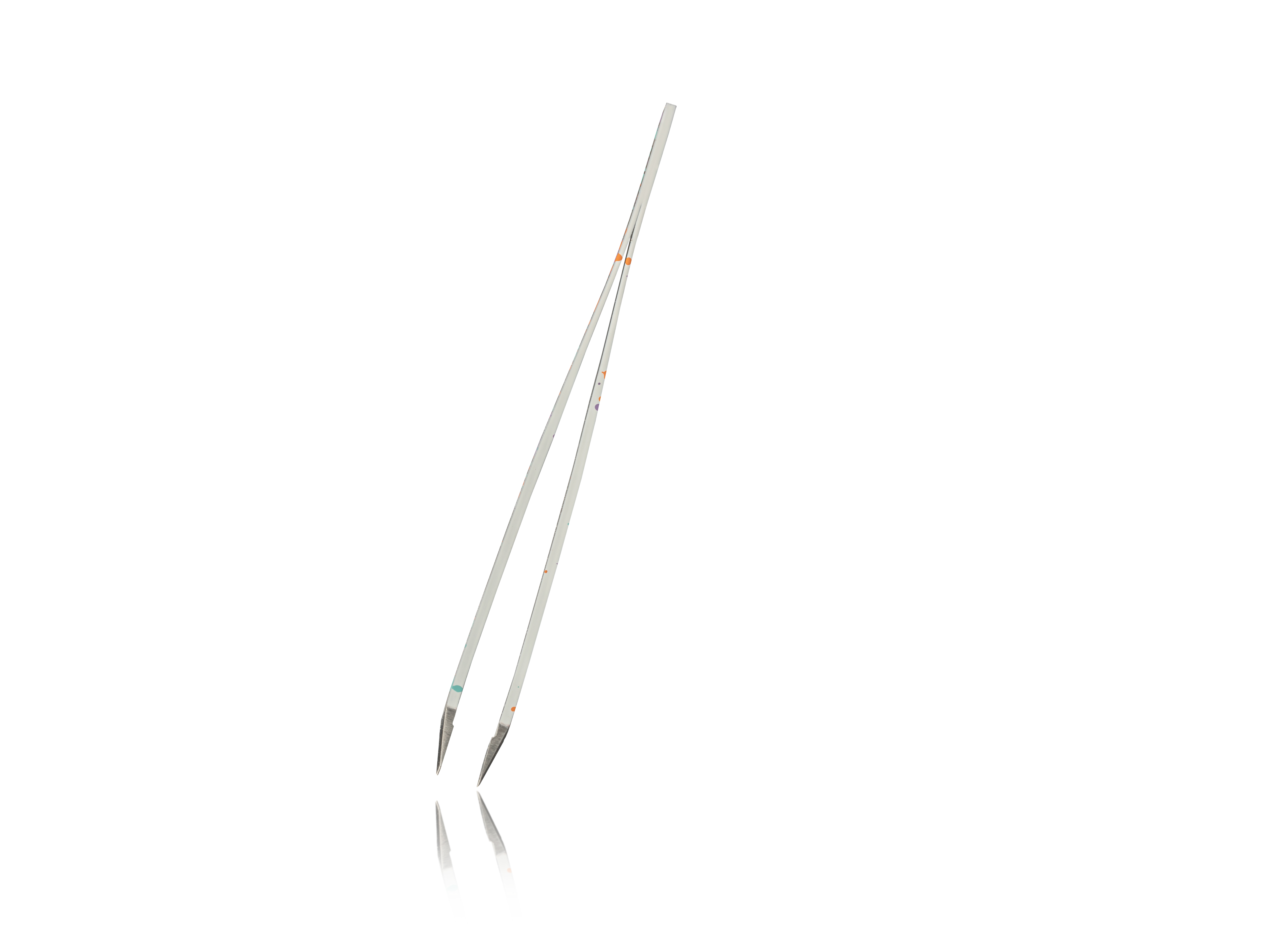 Pinzette Classic Action Painting Weiss