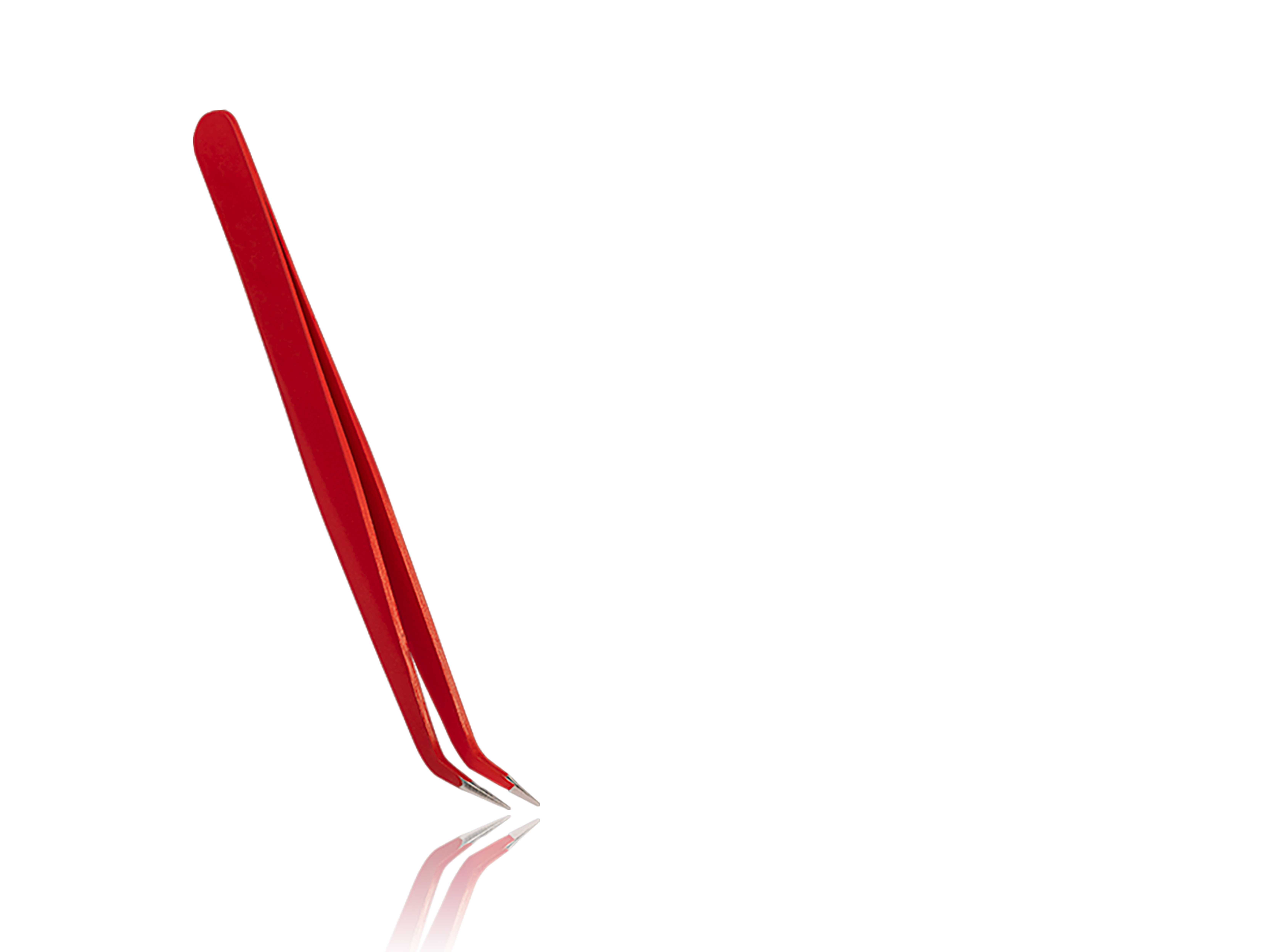 Wimpern Pinzette Volume Rush Rot