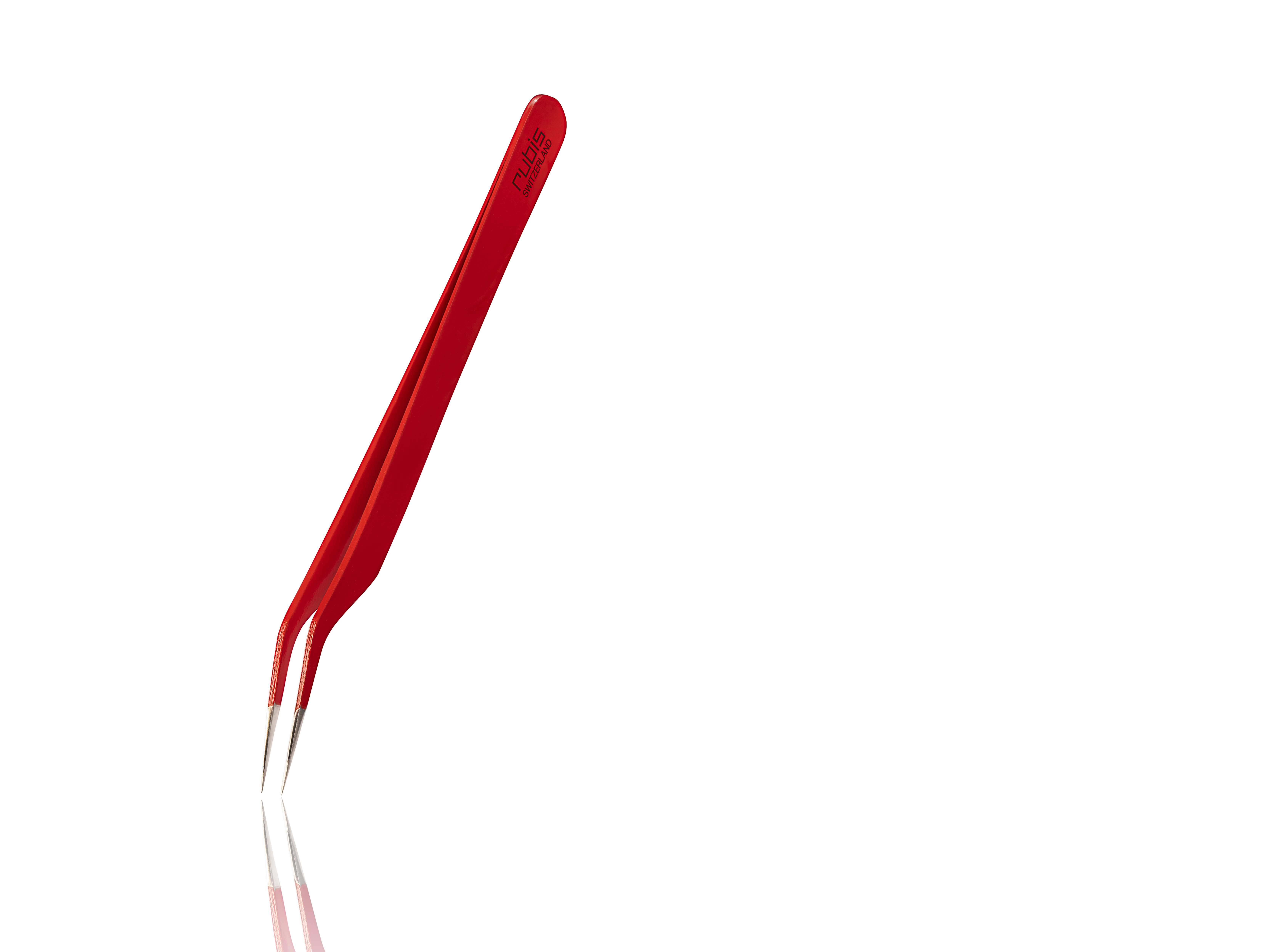 Pince Faux Cils Angled Rouge