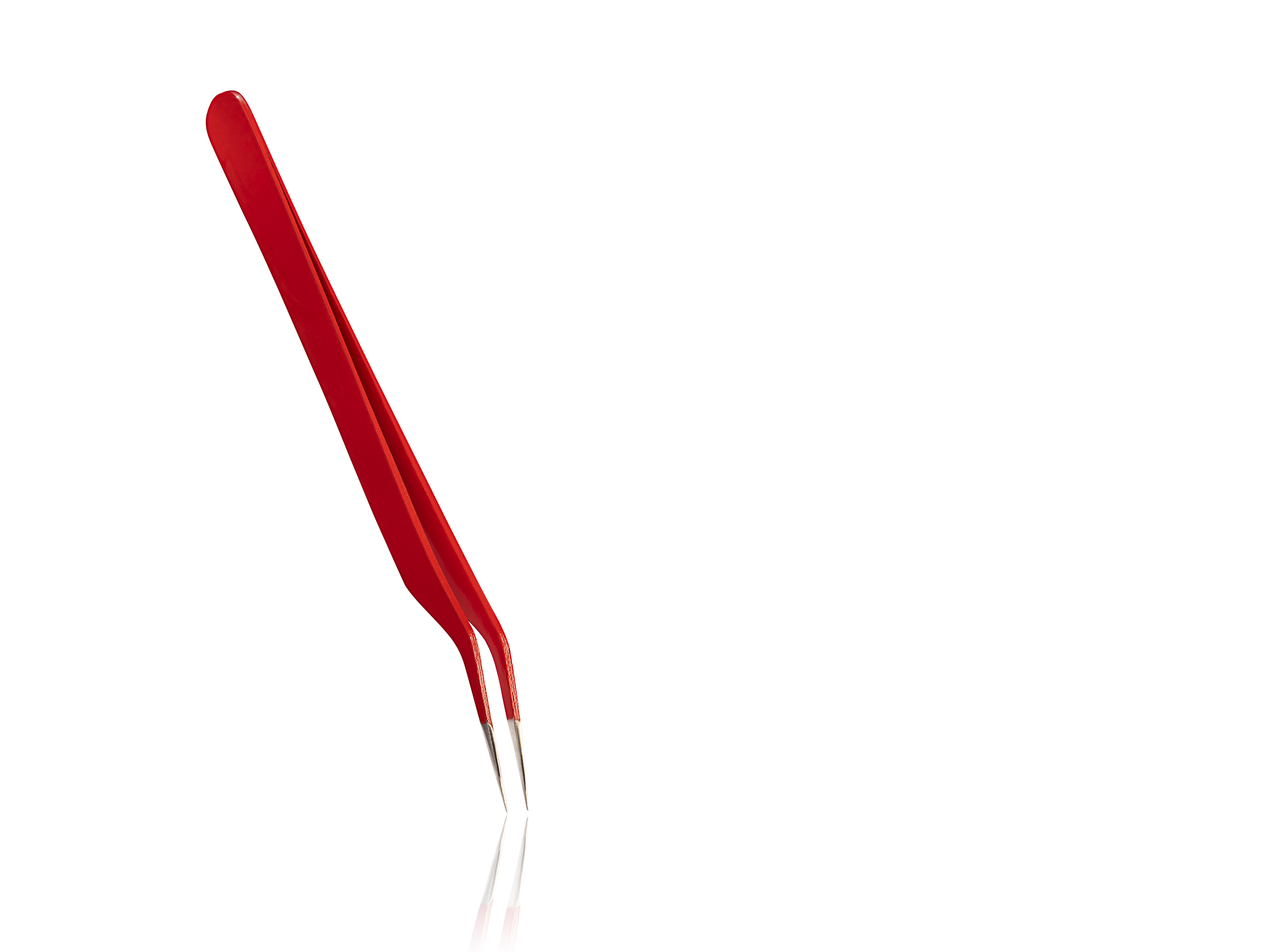 Pince Faux Cils Angled Rouge