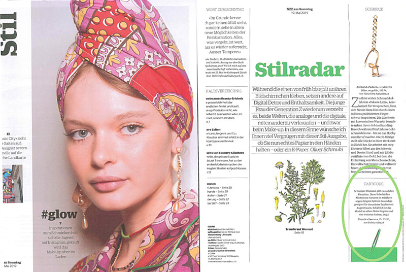 Veröffentlichung in der NZZ am Sonntag