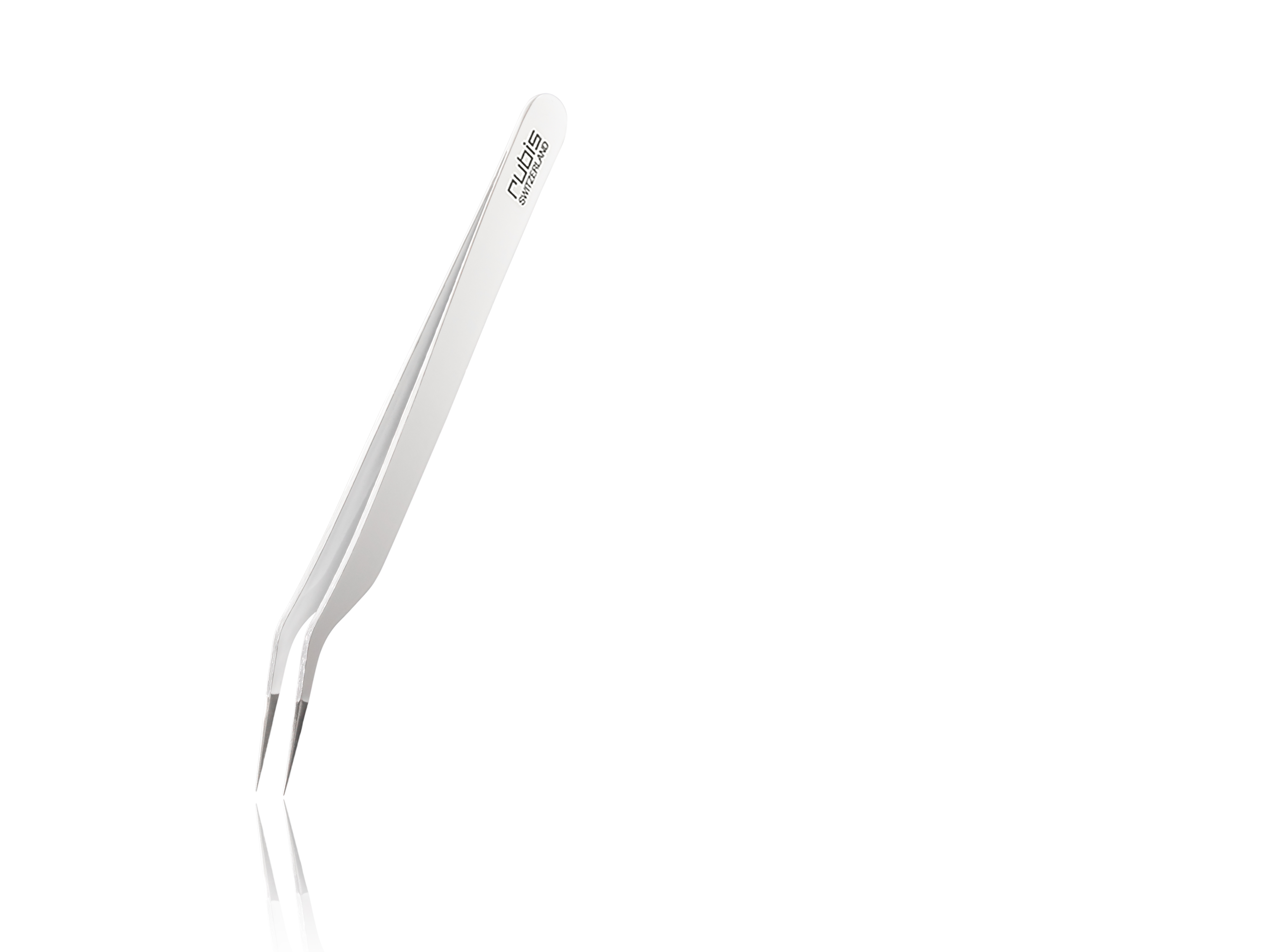 Pince Faux Cils Angled Blanche