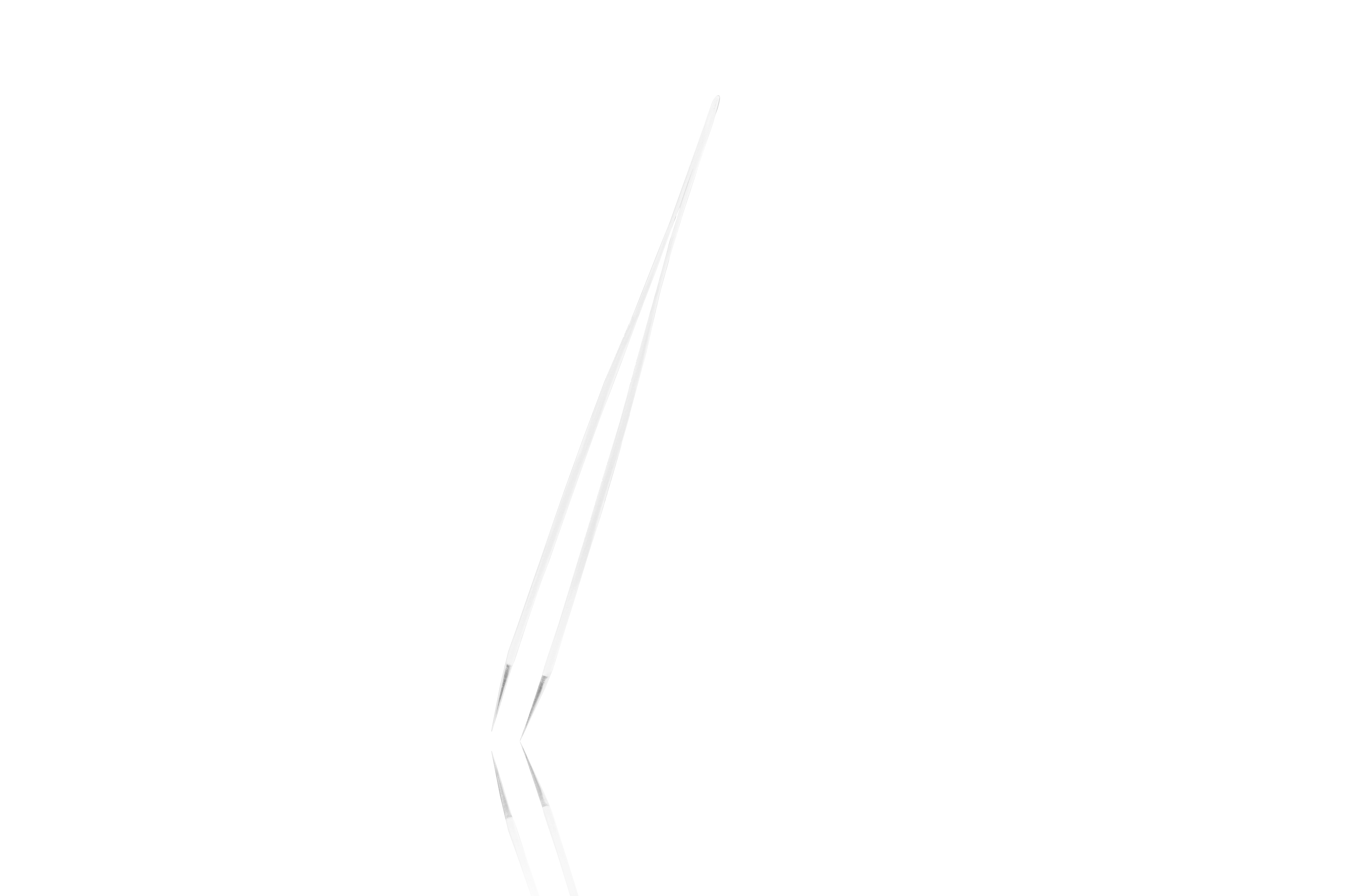 Wimpern Pinzette Pointed Weiss