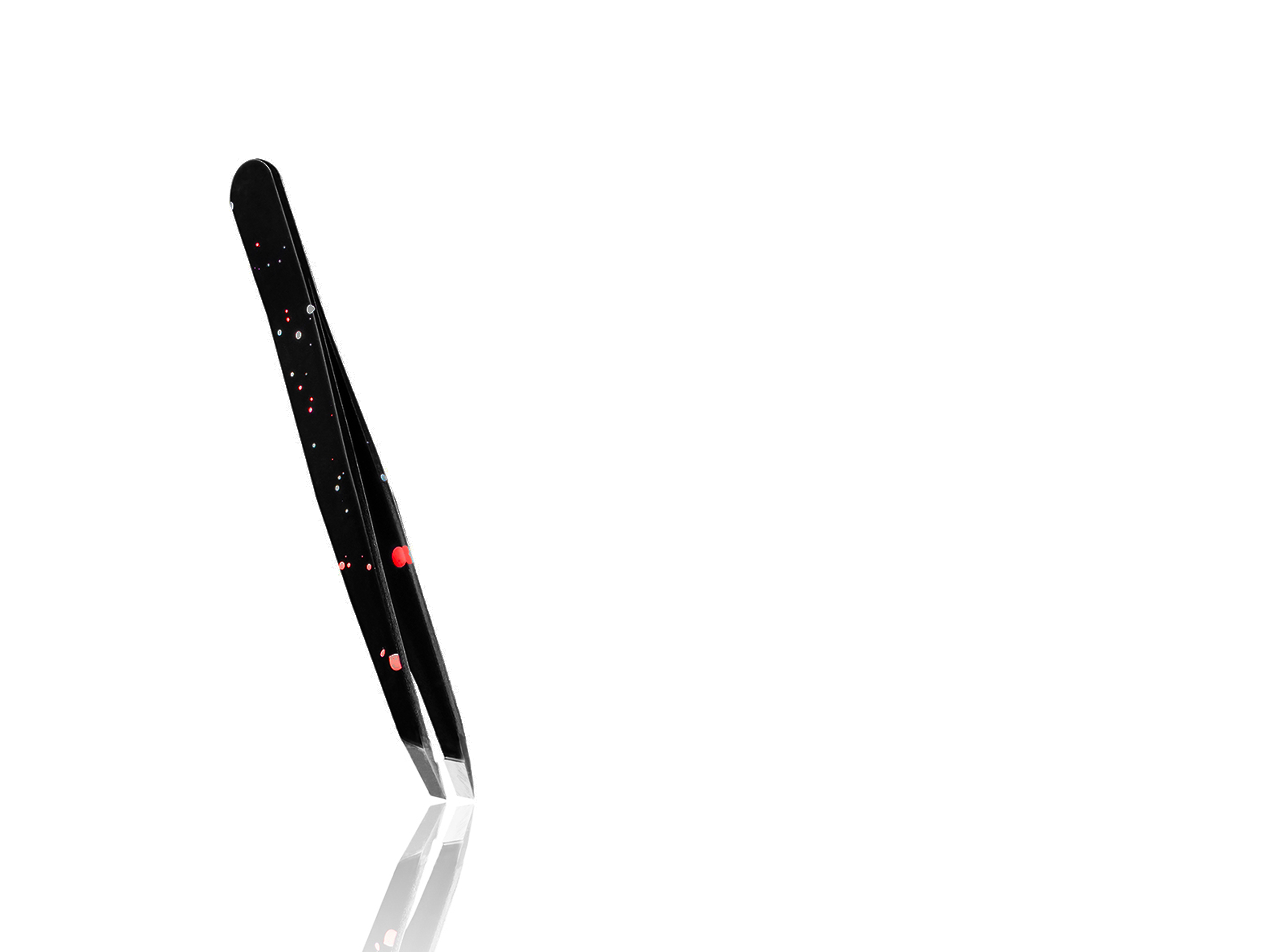Tweezers Classic Action Painting Black