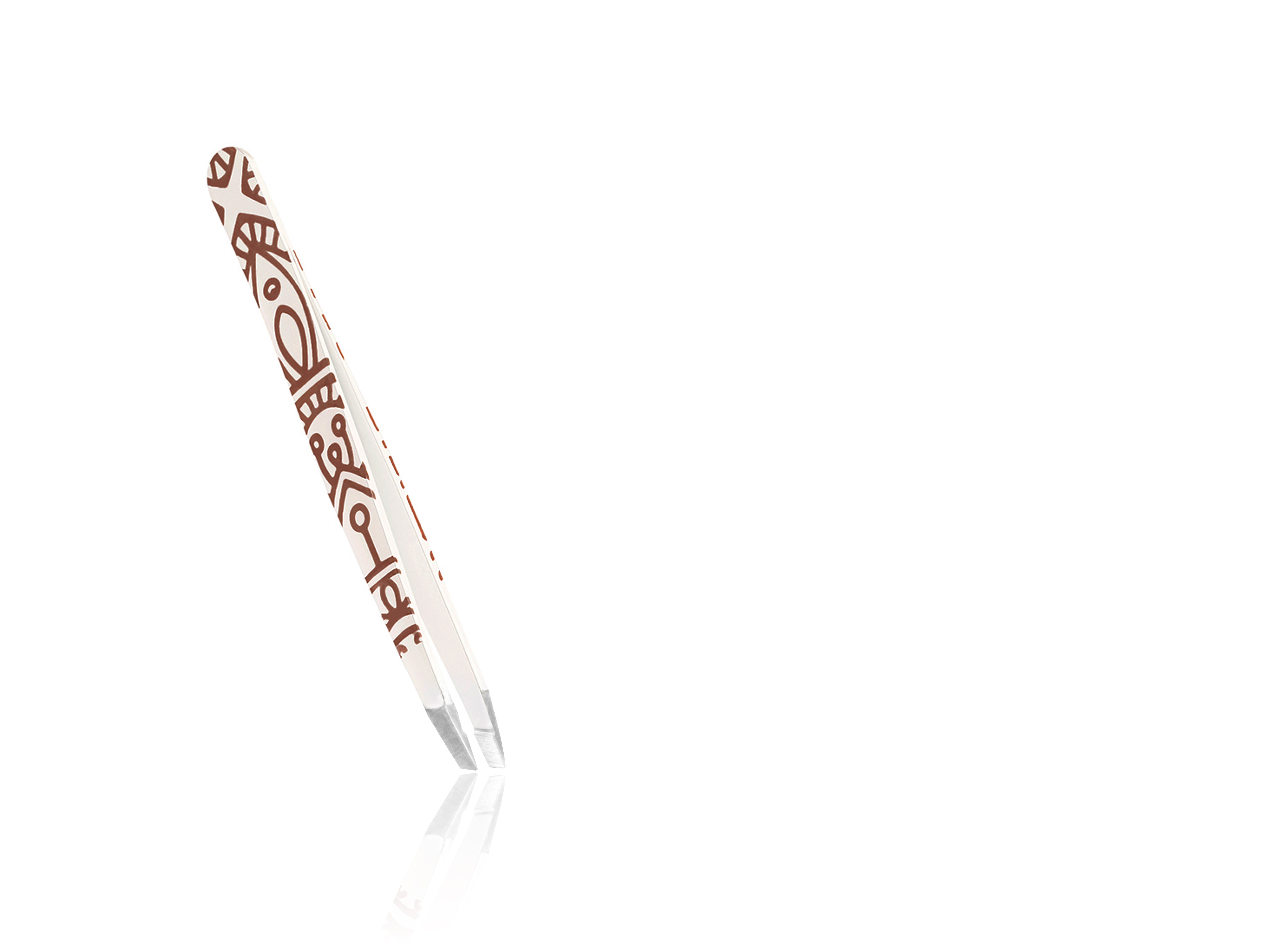 Pinzette Classic Mandala Rot Gold 2