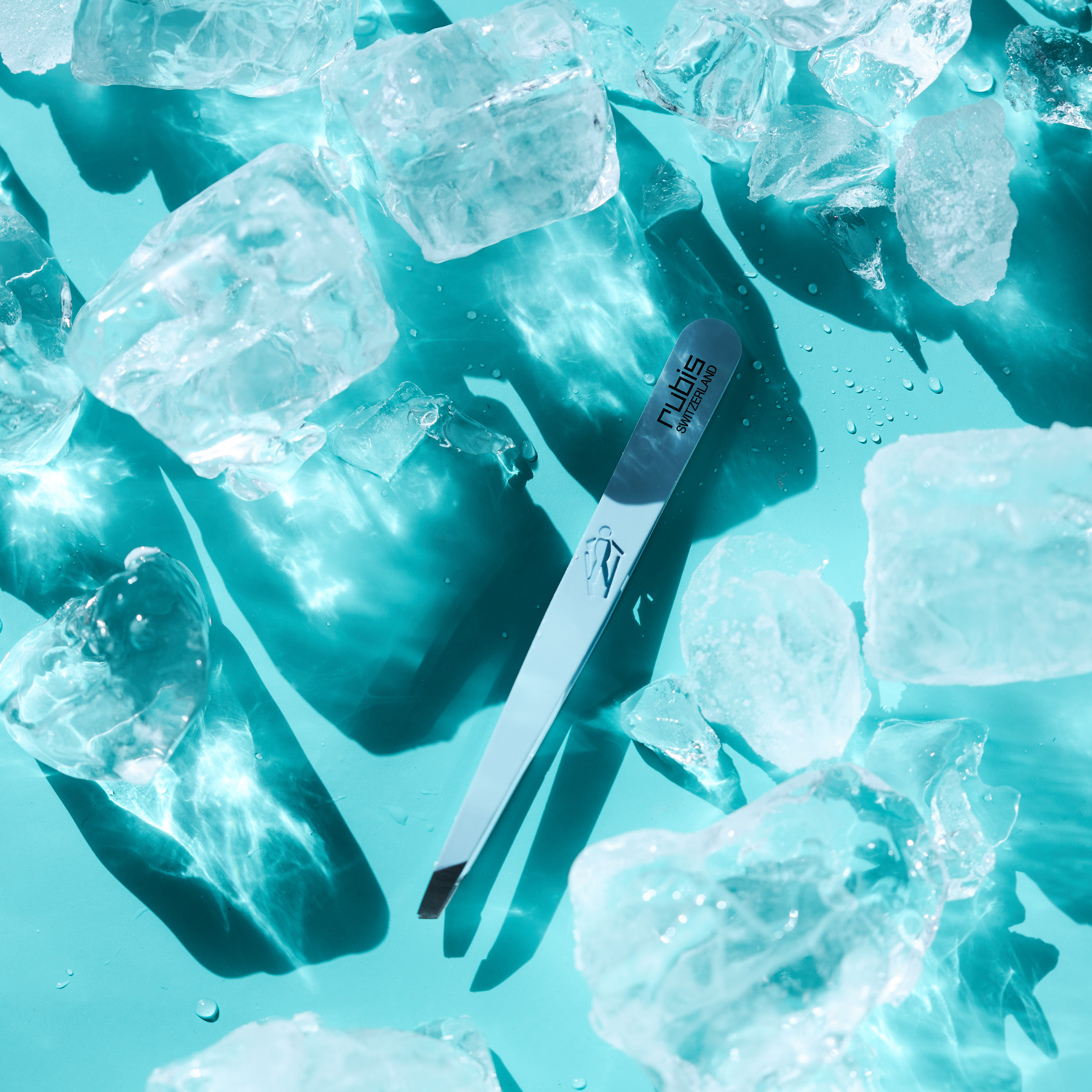 Pinzette Classic Himmelblau Skispringer