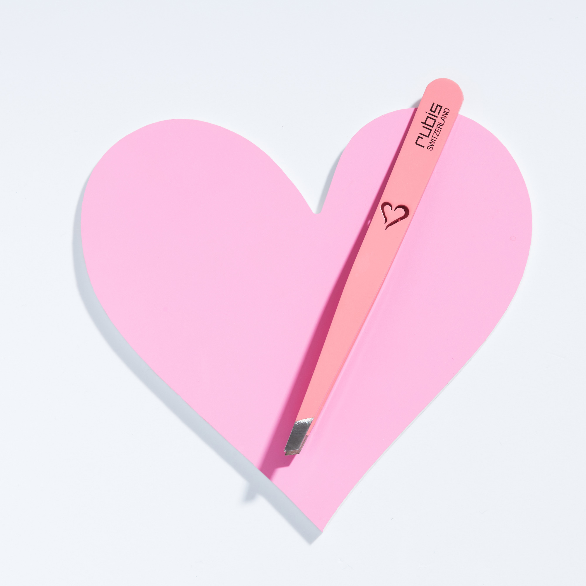 Pinzette Classic Herz Rosa
