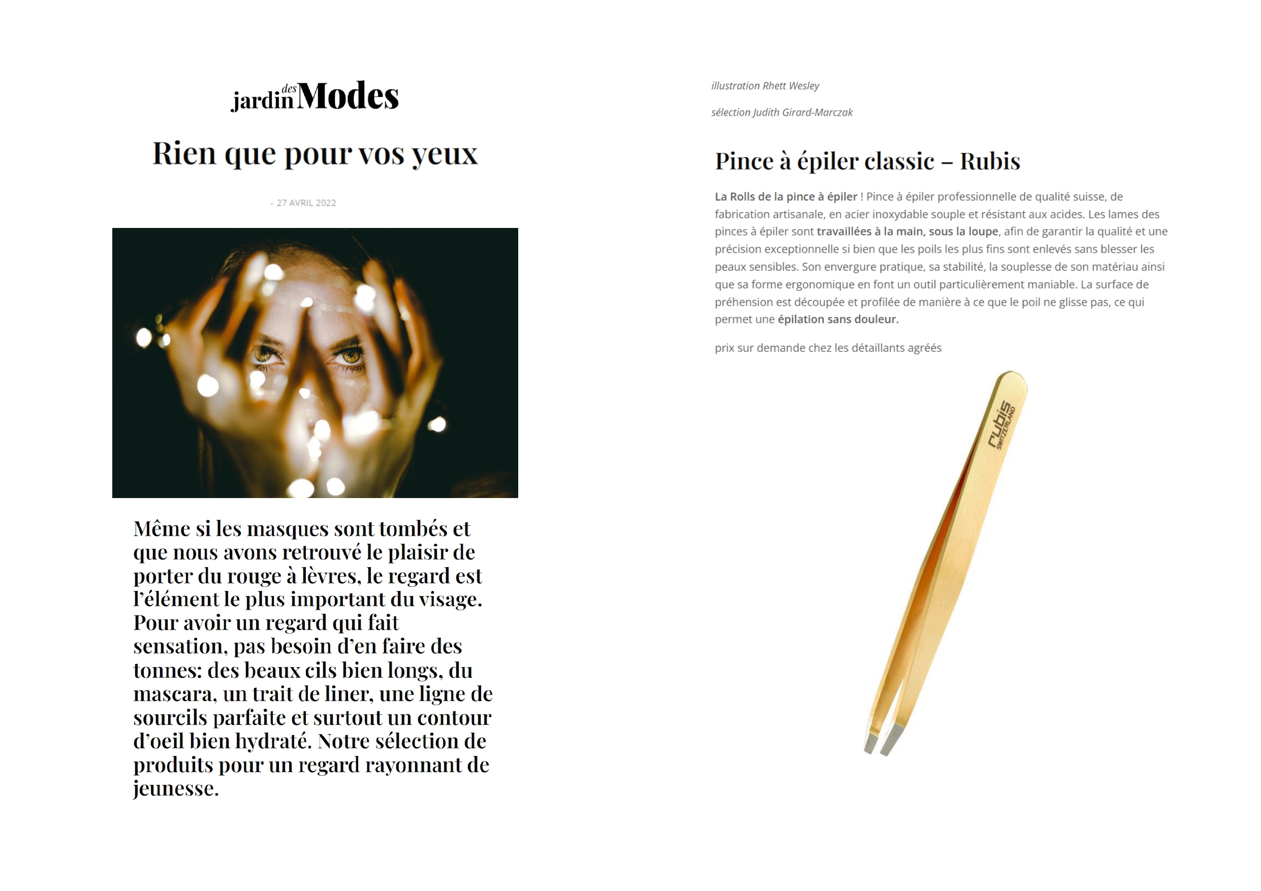 Parutions sur les sites!